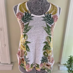 J.Crew Tropical Fruit Tank Top